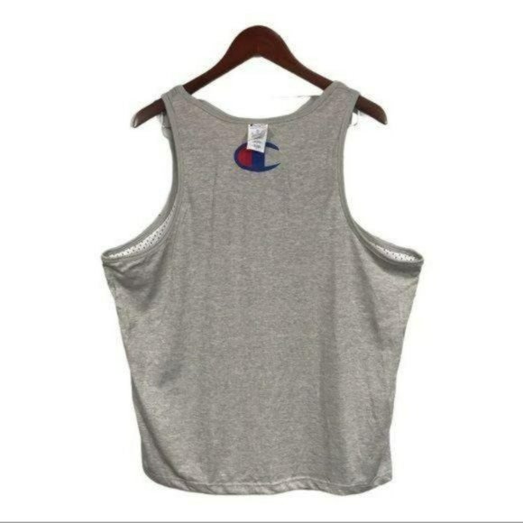 Champion Reversible Mesh Tank White and Gray, XL - Picture 4 of 5